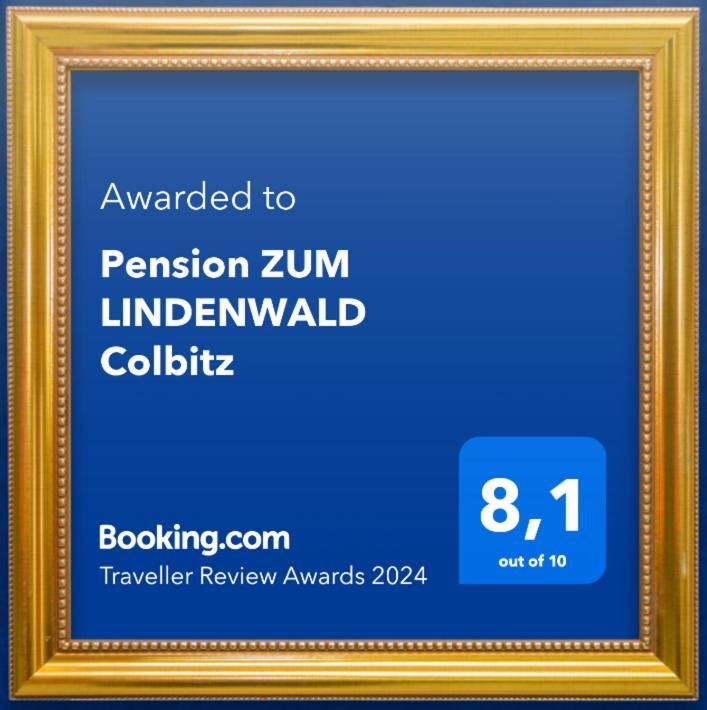 Pension Zum Lindenwald Colbitz Kültér fotó